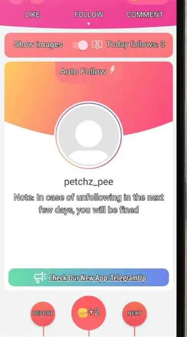 InstaUp APK Android Daily Coin Gift Code